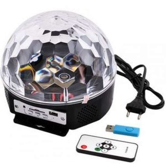 Φωτορυθμικό Led Disco με USB - SD - Bluetooth ΟΕΜ