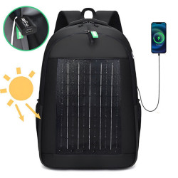 Ηλιακό Σακίδιο Πλάτης Μαύρο – Solar Backpack Ηλιακό Σακίδιο Πλάτης Μαύρο – Solar Backpack