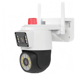 Κάμερα Παρακολούθησης Wi-Fi Full HD 1080p Αδιάβροχη με Αμφίδρομη Επικοινωνία Jortan JT-9689 IP Dual Κάμερα Παρακολούθησης Wi-Fi Full HD 1080p Αδιάβροχη με Αμφίδρομη Επικοινωνία Jortan JT-9689 IP Dual