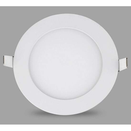 LED SMD Στρογγυλό Χωνευτό Slim Panel Σε Ψυχρό Λευκό Χρώμα 18W ΟΕΜ