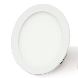 LED SMD Στρογγυλό Χωνευτό Slim Panel Σε Ψυχρό Λευκό Χρώμα 24W ΟΕΜ