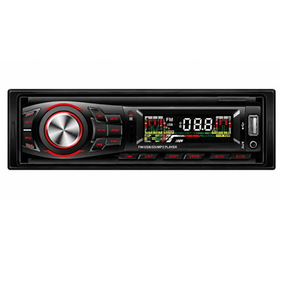 Ράδιο Αυτοκινήτου 1DIN Με Bluetooth USB SD AUX Και Τηλεχειριστήριο TP-3012