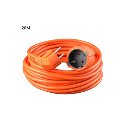 Μπαλαντέζα με Καλώδιο 20m 3×1.5mm Ασφαλείας Κόκκινη