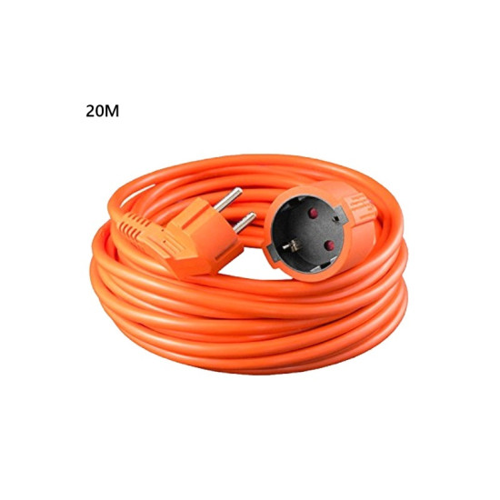 Μπαλαντέζα με Καλώδιο 20m 3×1.5mm Ασφαλείας Κόκκινη