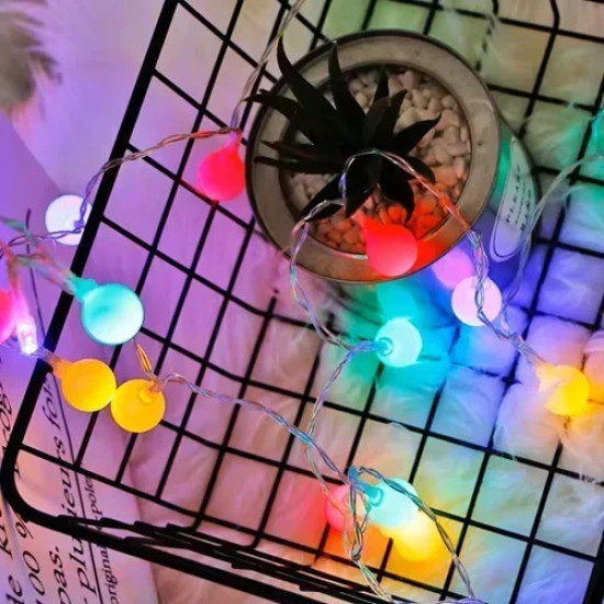Διακοσμητική Γιρλάντα LED USB «Μπαλάκια» MSL5   5m – RGB, Wi-Fi & Bluetooth, Συμβατή με Alexa & Google Home