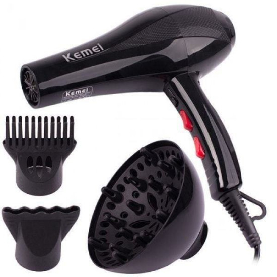 KEMEI ΠΙΣΤΟΛΑΚΙ ΜΑΛΛΙΩΝ ΜΕ ΕΠΙΛΟΓΗ ΤΑΧΥΤΗΤΑΣ ΚΑΙ ΕΠΙΛΟΓΗ ΚΡΥΟΥ ΑΕΡΑ 3000W KM-8892 ΟΕΜ