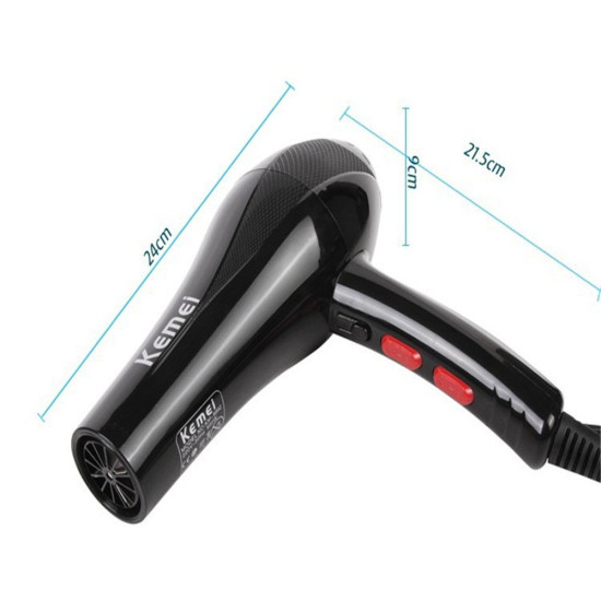 KEMEI ΠΙΣΤΟΛΑΚΙ ΜΑΛΛΙΩΝ ΜΕ ΕΠΙΛΟΓΗ ΤΑΧΥΤΗΤΑΣ ΚΑΙ ΕΠΙΛΟΓΗ ΚΡΥΟΥ ΑΕΡΑ 3000W KM-8892 ΟΕΜ