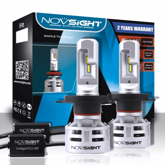 LED Λάμπες 2ΤΜΧ 30W 5000LM H7 Novsight LED Λάμπες 2ΤΜΧ 30W 5000LM H7 Novsight