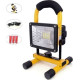 Φορητός αδιάβροχος επαναφορτιζόμενος προβολέας 30w 6000K Κίτρινος ΟΕΜ