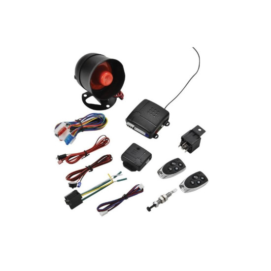 Σύστημα Συναγερμού Αυτοκινήτου με Σειρήνα, Αντικραδασμικό - OEM