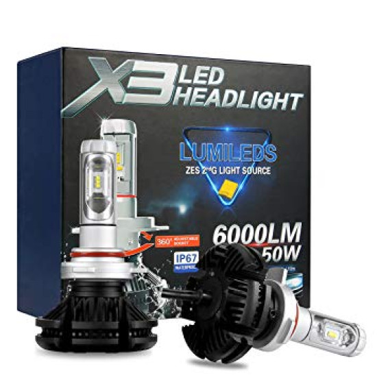 LED Λάμπες 2ΤΜΧ Η4 | 2 X 25W 12v/24v IP68