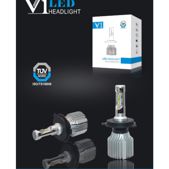 LED Λάμπες 2ΤΜΧ  V1  H16 ΟΕΜ