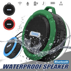 C6 Μίνι αδιάβροχο ασύρματο ακουστικό Bluetooth Ηχείο ανοιχτής συνομιλίας αυτοκινήτου Λήψη κλήσης & μουσικής με Sucker ΟΕΜ