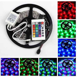 Ταινία LED 5 μέτρων 300 SMD 3528 πολύχρωμη IP65 αδιάβροχη oem