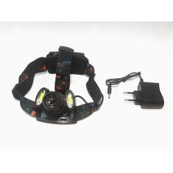 LED Φακος κεφαλης 3000LM με ΖΟΟΜ. ΟΕΜ