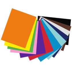 Χαρτόνια Κολάζ Χρώματα 50x70cm JustNote 39141