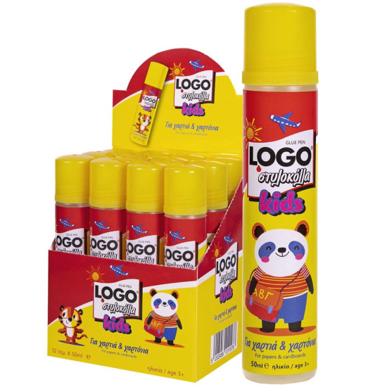 Στυλόκολλα Logo 50ml Logo 65ΑΓ63