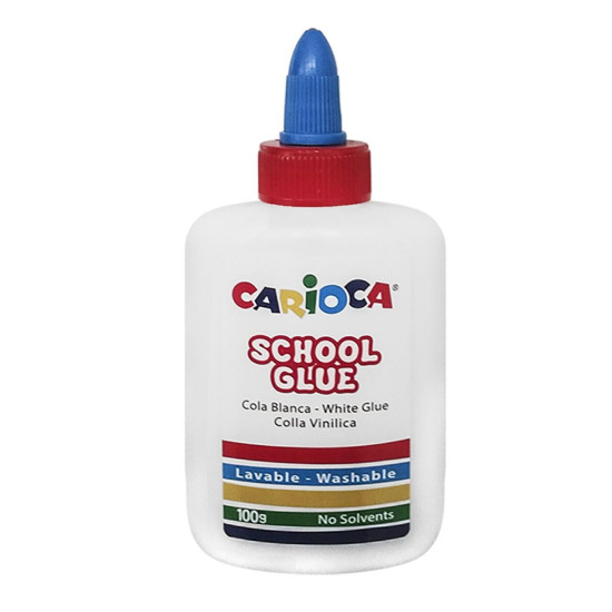 Κόλλα Σχολική Λευκή Carioca 100gr Carioca 42768