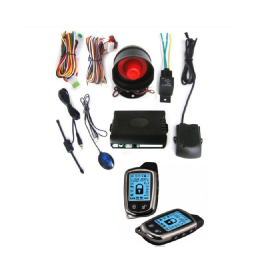 Αυτόνομος συναγερμός αυτοκινήτου – CAR ALARM – με σειρήνα, αντικραδασμικό, ανεύρεση και 2 τηλεχειριστήρια - OEM