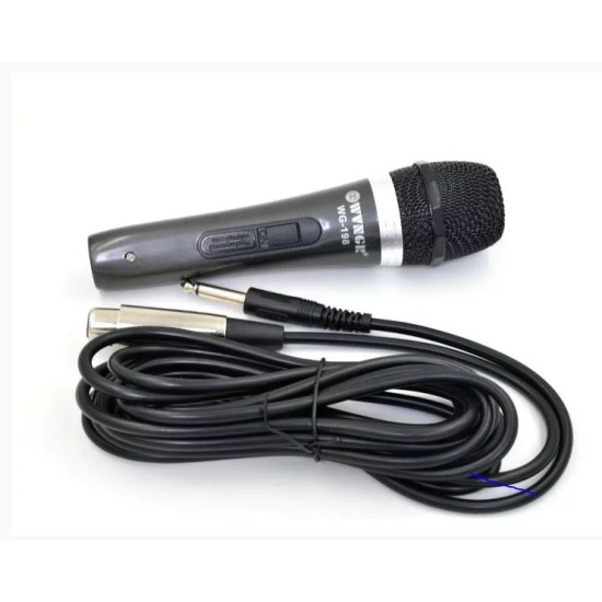 Μικρόφωνο για Karaoke Καραόκε με Καλώδιο 5m, WG-198A ΟΕΜ