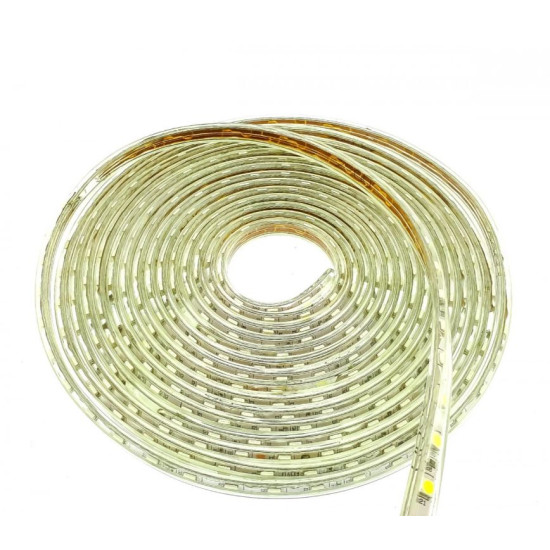 LED ταινία strip αδιάβροχη 1m-100m 5050 cool white 220V 60 smd OEM