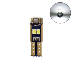 T5 LED 6 SMD 12V 0.6W 0.05A 800LM 6000K Ψυχρό Λευκό 1 Τεμάχιο OEM