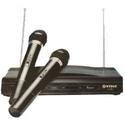 Συσκευή Karaoke Με Δύο Ασύρματα Μικρόφωνα Wireless Herostar C-05 ΟΕΜ