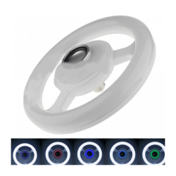 Λάμπα E27 24W Bluetooth RGB μουσική LED με δαχτυλίδι (220 ~ 240V) ΟΕΜ