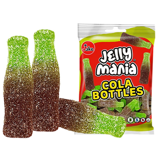 Ζελίνια Jake Cola Bottles Σακ=100g Jake SA 8803136