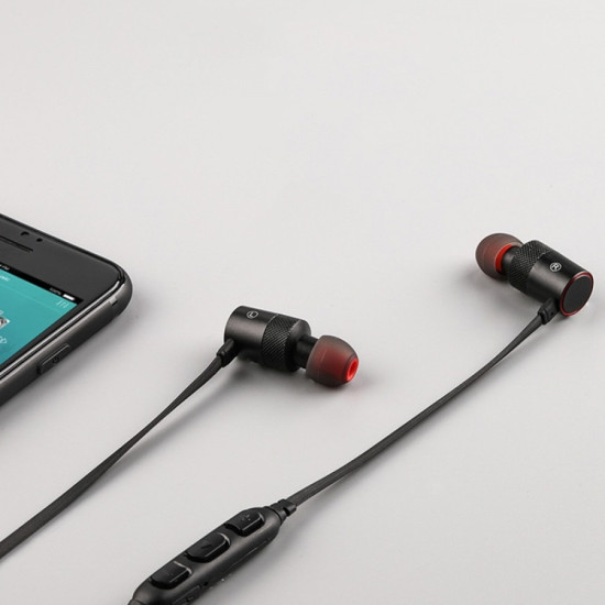 Ακουστικά AWEI AK2 Handsfree Bluetooth (Γκρι) ΟΕΜ