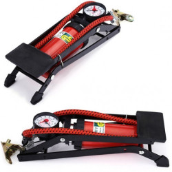 Τρόμπα αέρος ποδιού με μανόμετρο 100psi - 7bar ΟΕΜ