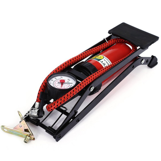 Τρόμπα αέρος ποδιού με μανόμετρο 100psi - 7bar ΟΕΜ Τρόμπα αέρος ποδιού με μανόμετρο 100psi - 7bar ΟΕΜ