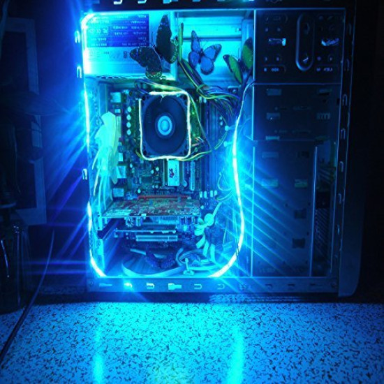 LED Ταινία RGB/Λευκή για το κουτί του Υπολογιστή 1m oem