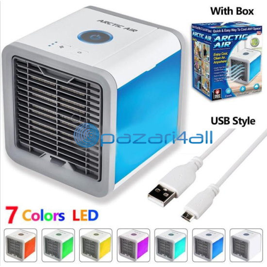 Ανεμιστήρας ARCTIC AIR ARC-001 ΦΟΡΗΤΟ MINI AIR-COOLER & ΥΓΡΑΝΤΗΡΑΣ 600ML ME 3-SPEEDS ΑΝΕΜΙΣΤΗΡΑ 10W ARC-001 AIR COOLER