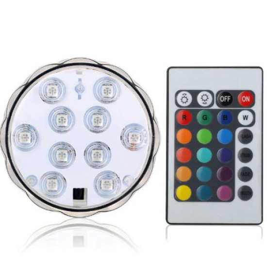 Φώς Τηλεχειριζόμενο RGB  LED  AA μπαταρίας OEM