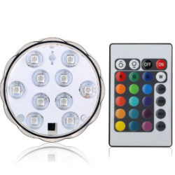 Φώς Τηλεχειριζόμενο RGB  LED  AA μπαταρίας OEM