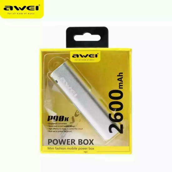 Φορητός φορτιστής - Power Bank 2600mAh Awei P90k