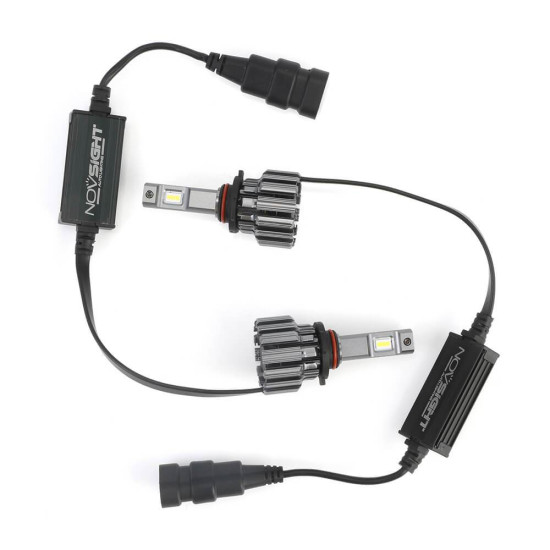 LED Λάμπες 2ΤΜΧ 50W 7.500LM 6000K A397-F06 H4 Novsight