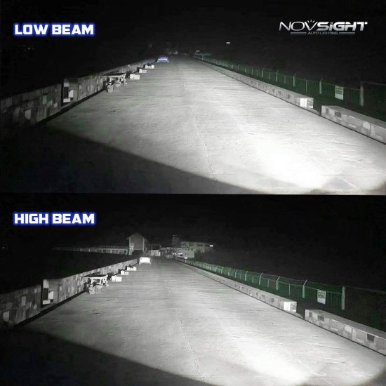 LED Λάμπες 2ΤΜΧ 40W 7200LM N16-H7 NOVSIGHΤ