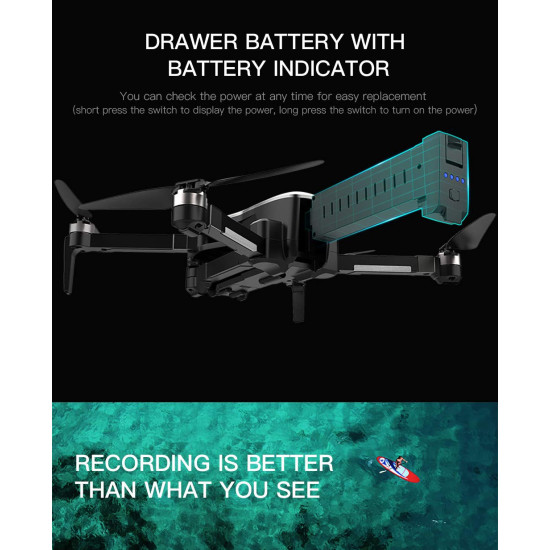 Beast SG906 5G 4K WiFi πτυσσόμενο FPV RC Drone RTF