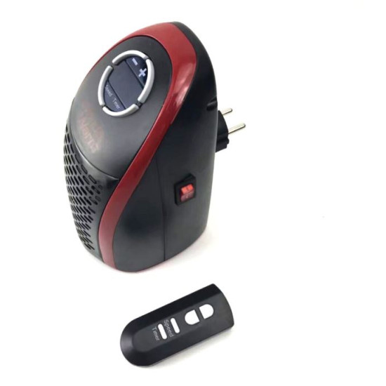 Μίνι φορητό ηλεκτρικό αερόθερμο 400W με τηλεκοντρόλ ΟΕΜ