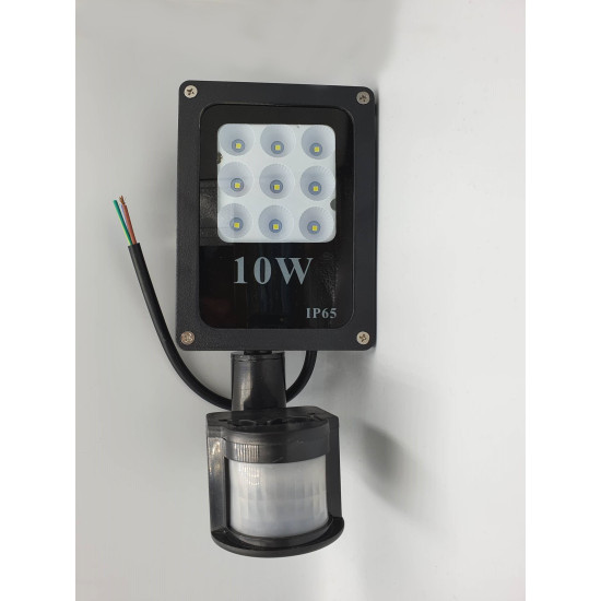 LED ΠΡΟΒΟΛΕΑΣ 10W SMD ΜΕ ΑΝΙΧΝΕΥΣΗ ΚΙΝΗΣΗΣ ΟΕΜ