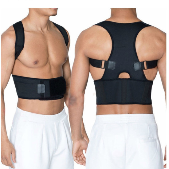 ΜΑΓΝΗΤΙΚΗ ΖΩΝΗ ΣΤΗΡΙΞΗΣ ΠΛΑΤΗΣ - REAL DOCTORS POSTURE SUPPORT BRACE NY-10 OEM