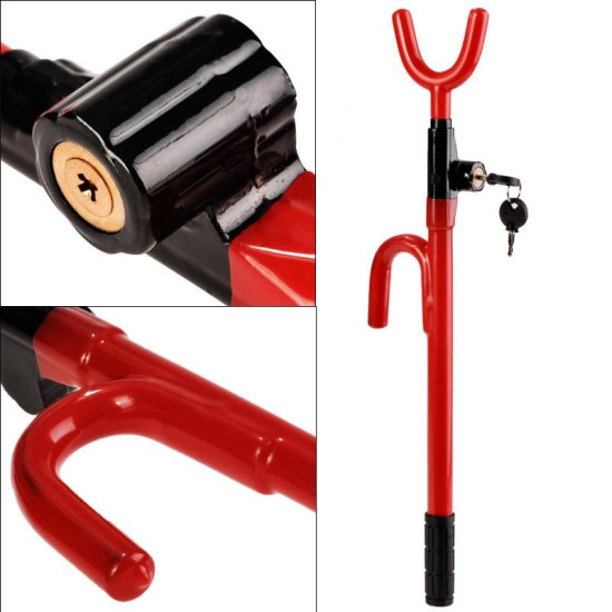 Αντικλεπτικό μπαστούνι - κλειδαριά τιμονιού αυτοκινήτου