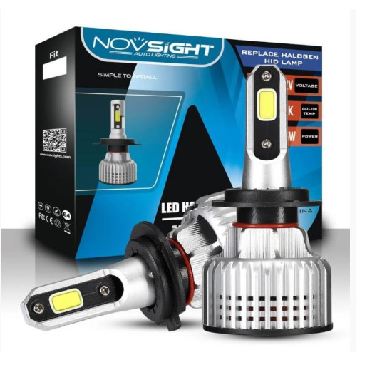 LED Λάμπες N12-H4 2 TMX-36W 5000LM Α500 NOVSIGHTS