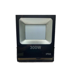 LED αδιάβροχος προβολέας super slim 300W 220V 400 SMD 20000LM 6500K IP66 OEM