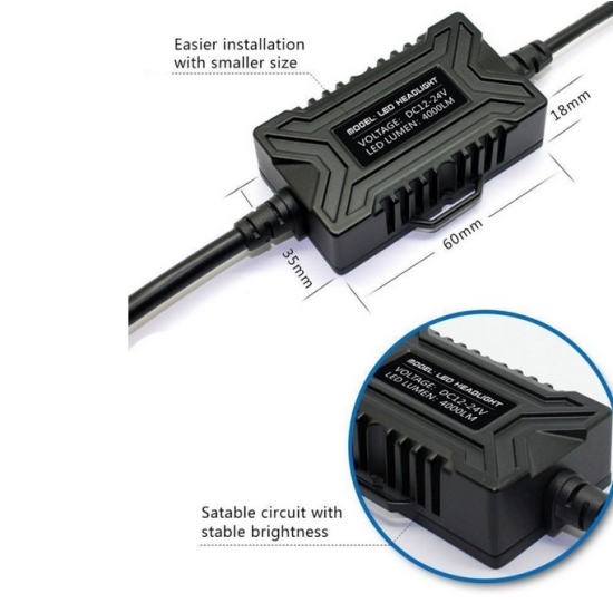 LED Λάμπες 2ΤΜΧ Η1 | Philips LED Lumileds 6500K 50W 8000LM - OEM LED Λάμπες 2ΤΜΧ Η1 | Philips LED Lumileds 6500K 50W 8000LM - OEM