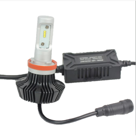 LED Λάμπες 2ΤΜΧ Η11 | Philips Lumileds 6500K 50W 8000LMNS - ΟΕΜ