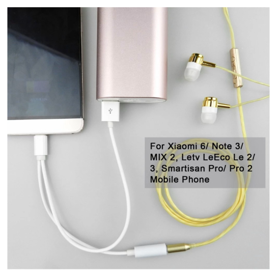 KY-137 Αντάπτορας Type-c Male σε 3.5mm AUX Female και USB Male Adapter KY-137 Αντάπτορας Type-c Male σε 3.5mm AUX Female και USB Male Adapter