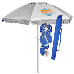 Ομπρέλα Παραλίας Alu-Fiberglass 2m με Επένδυση UV SummerTiempo 622363